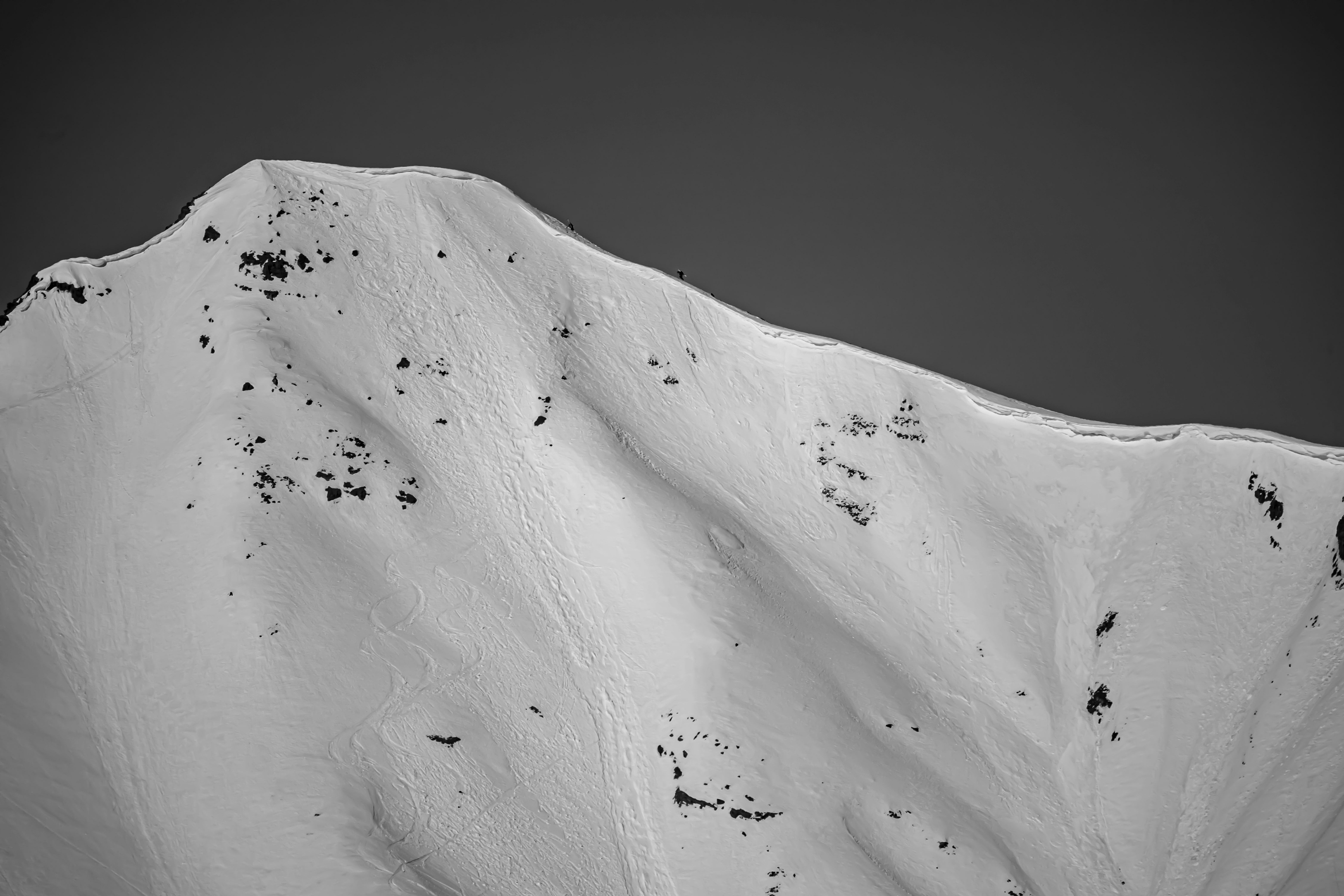 white snow covered mountain during daytime